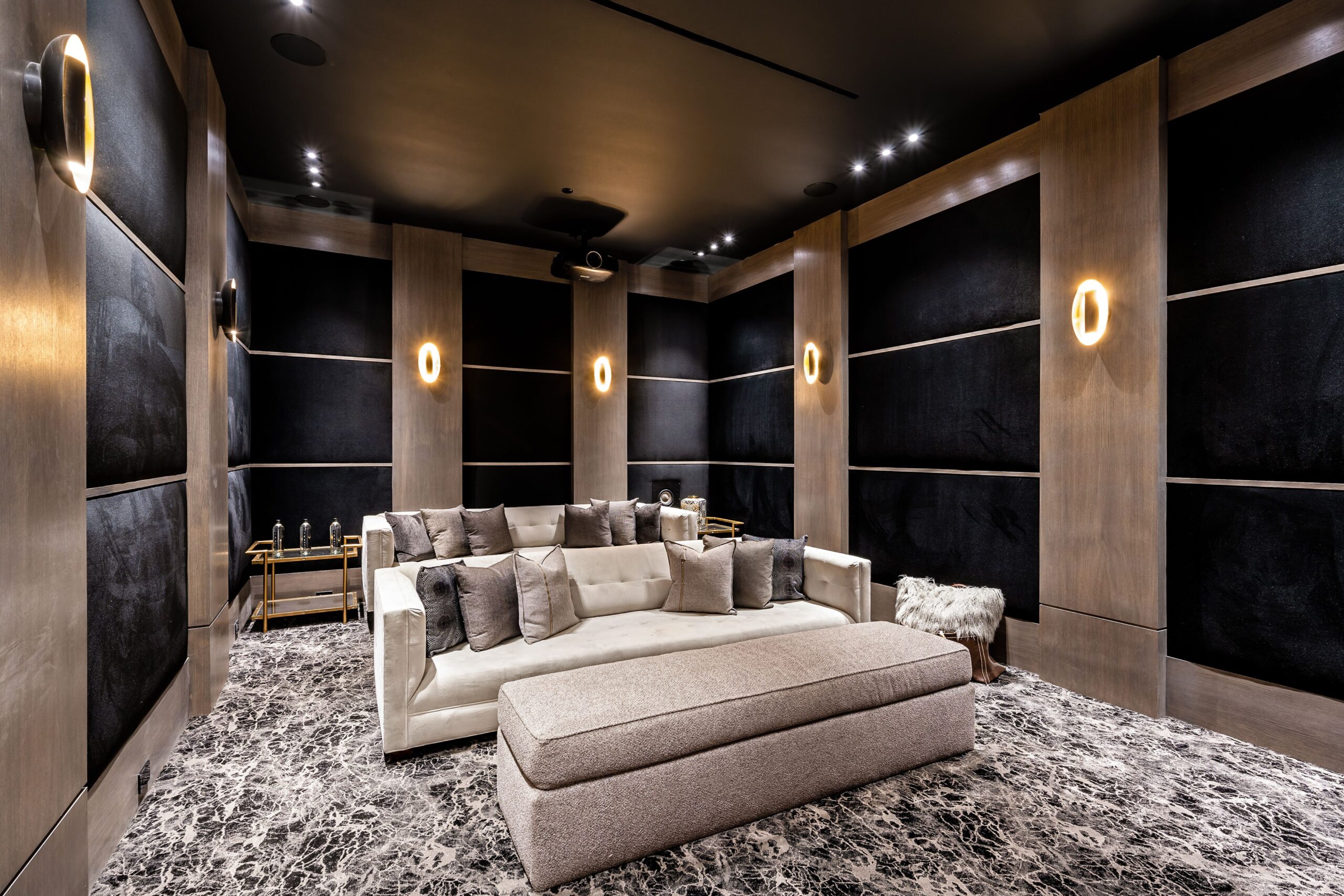 luxurious-home-theater-by creative home design dubai